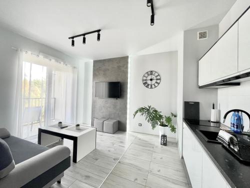 Una cocina o zona de cocina en Ach, To Tu- Apartament Łańcut