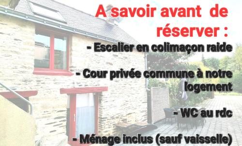 Galeriebild der Unterkunft Gîte maisonnette- Et à côté coule une rivière in Josselin