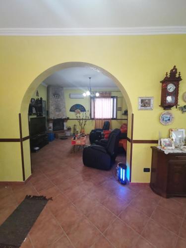 Χώρος καθιστικού στο B&B La Fenice