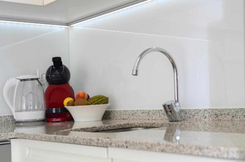 Dapur atau dapur kecil di Bonita stay B Rocks Nuevo, vistas, fibra, clima