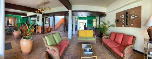 Istumisnurk majutusasutuses Hotel Santo Vanuatu