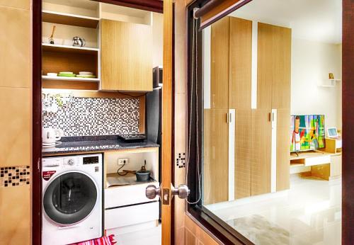 Dapur atau dapur kecil di The Nai Thon Condominium Unit