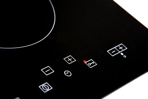 a close up of the buttons of a laptop computer at Gwiazda Kaszub in Chmielno
