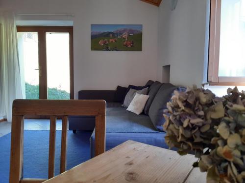 Posezení v ubytování Appartement La Nicchia Vercana Comersee