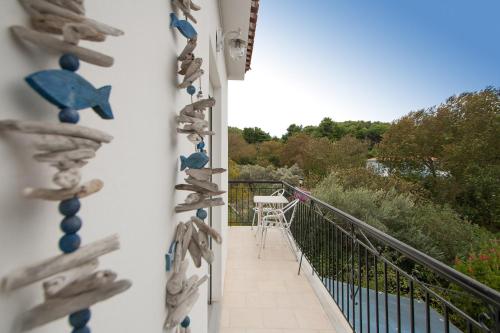 Ein Balkon oder eine Terrasse in der Unterkunft Villa ALEXIS