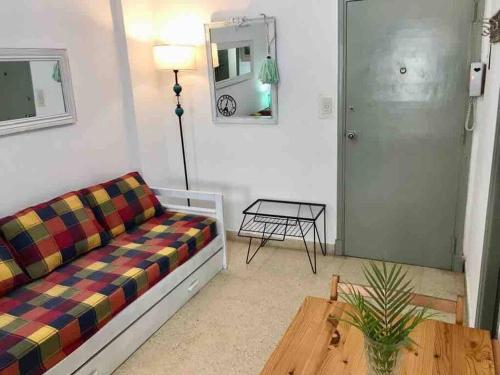 Ruang duduk di Departamento con inmejorable ubicación en Mardel