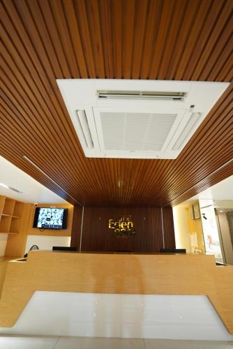 TV a/nebo společenská místnost v ubytování Eden Park Boutique Hotel