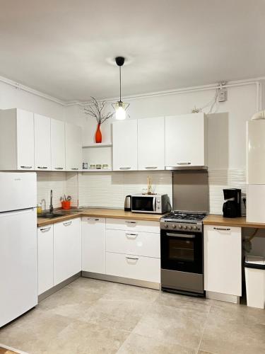 Dapur atau dapur kecil di Apartment Mara 1