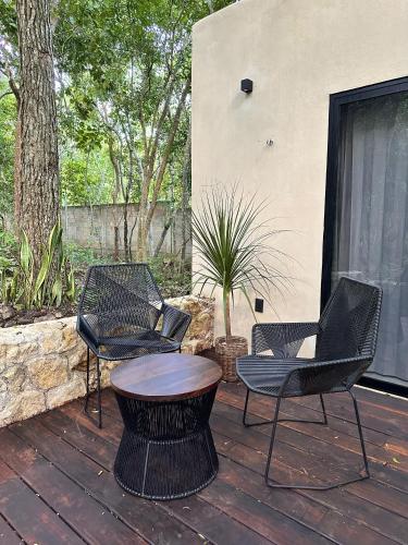 Un patio o zona al aire libre en Casa Árabe