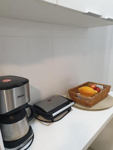Una cocina o zona de cocina en APÊ DOS ANJOS - Rio de Janeiro Arraial do Cabo