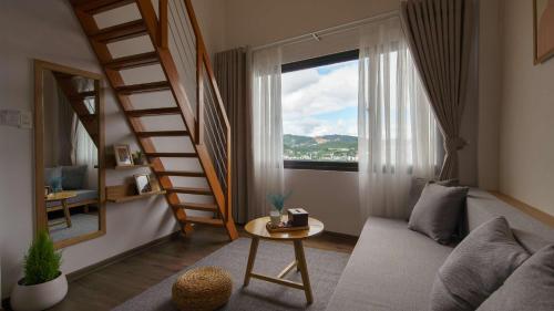 Posezení v ubytování LATA Hotel & Apartments