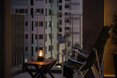 Uma varanda ou terraço em Good Ol' Days Hotel