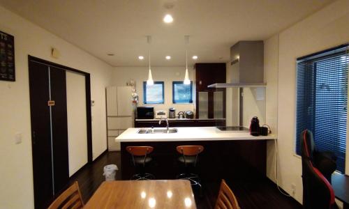 Avanti Chalet Hakuba by Jade Groupにあるキッチンまたは簡易キッチン