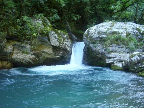 Paesaggio naturale nelle vicinanze del lodge