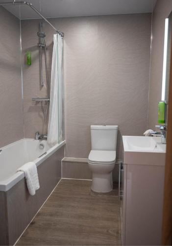 Bilik mandi di Gretna Hall Hotel