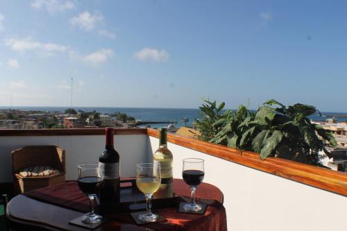 Nápoje v ubytování Hotel Los Algarrobos