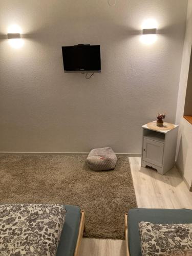 Ferienhaus Wieswaldにあるテレビまたはエンターテインメントセンター