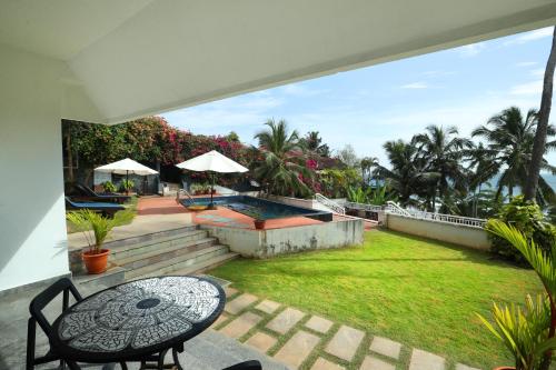 Zahrada ubytování Getaway Beach Resort Kovalam