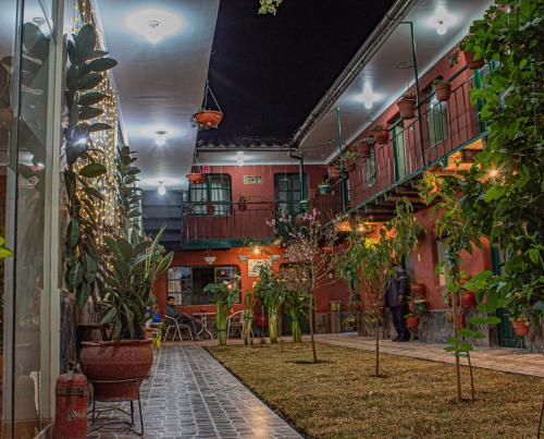 Budova, kde se hotel nachází