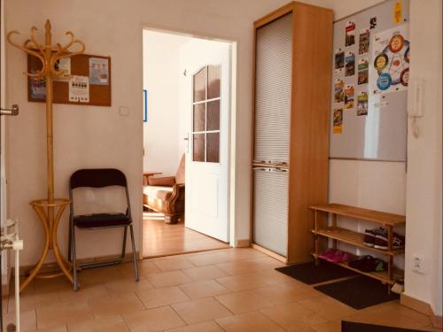 Kuchyň nebo kuchyňský kout v ubytování Apartmán Oáza DC
