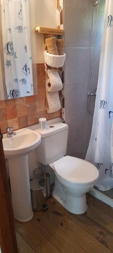 Bilik mandi di Las chozas