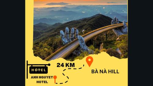 a poster for the theme park banna hill at Anh Nguyet Da Nang Hotel in Da Nang