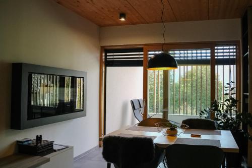 Μια τηλεόραση ή/και κέντρο ψυχαγωγίας στο Residence Novak Bohinj