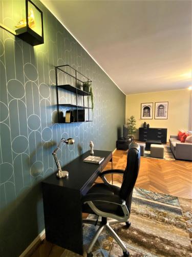 Zona de estar de Tallinn City Apartments Kohtu Residence