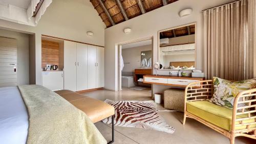 Istumisnurk majutusasutuses Jacana River Lodge Mjejane Game Reserve