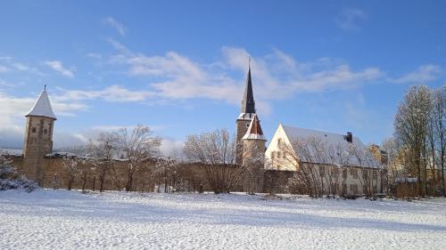 Ferienwohnung Sesslach Altstadt im Winter