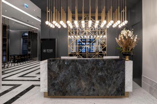 El lobby o recepción de Wish More Hotel Şişli