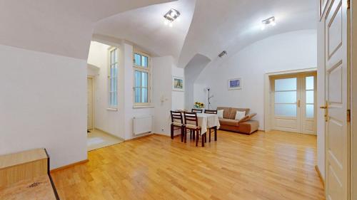 Χώρος καθιστικού στο Central Apartmany Biela street