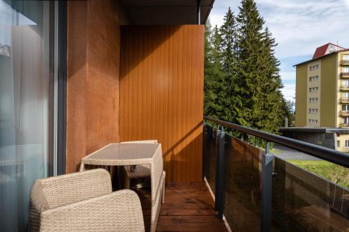 Balkoni atau teres di TATRYSTAY Armeria Apartments