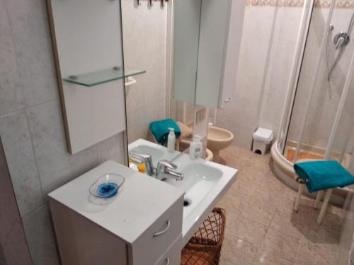 Kúpeľňa v ubytovaní B&B LA BOUGANVILLE