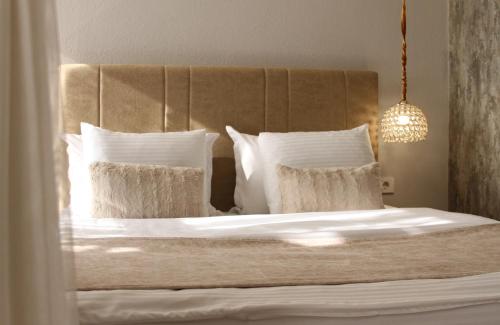 Cama o camas de una habitación en Hotel Driada