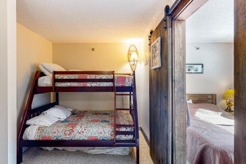 una habitación con dos literas y una cama en Fall Line W212, en Newry