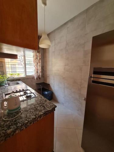 Una cocina o cocineta en Chez Najib et Ziad