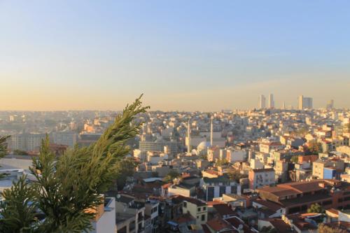 a city view of a city with buildings at Garlon Residence in Istanbul