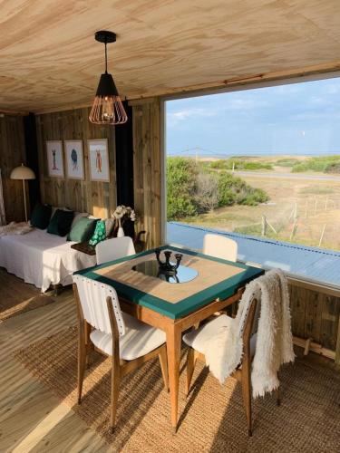 Blue 발코니 또는 테라스