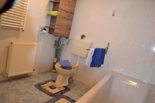 Koupelna v ubytování Appartement Thermenzeit
