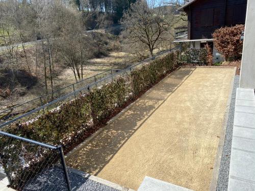 Zahrada ubytování Le chalet du kanal