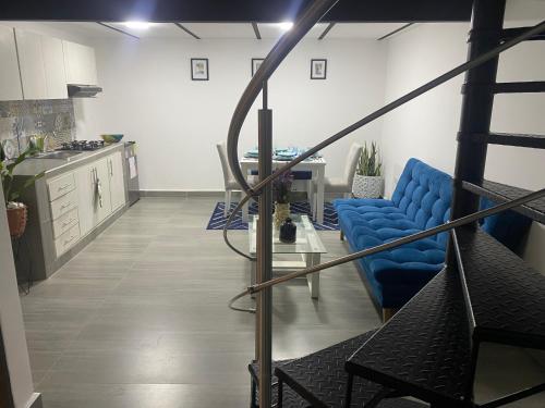 A cozinha ou kitchenette de Hotel Casa Luna