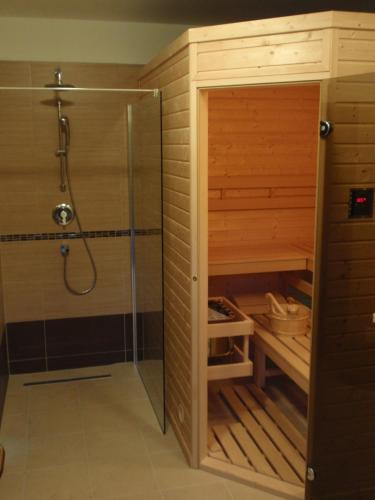 Ένα μπάνιο στο Apartmány Comfort