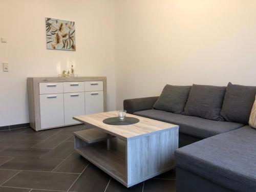 Posezení v ubytování Gästewohnung 6