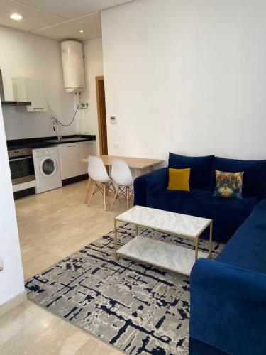 Marina Rabat Suites & Apartmentsにあるキッチンまたは簡易キッチン