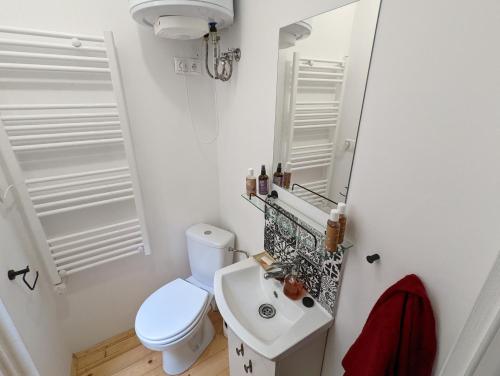 Koupelna v ubytování Apartmán Braxatoris