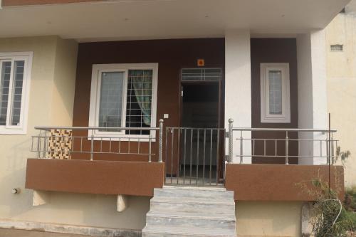 Un balcón o terraza de Sukh Sagar Homestay