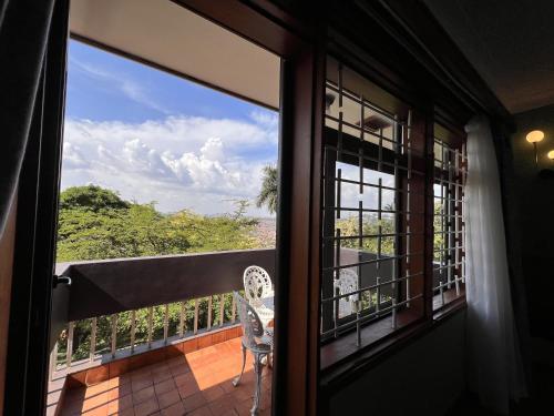 Ein Balkon oder eine Terrasse in der Unterkunft Pangolin Nest Boutique Hotel