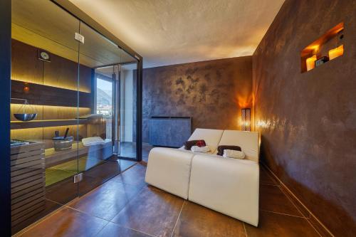 Ruang duduk di Appartements Kreuzwegerhof