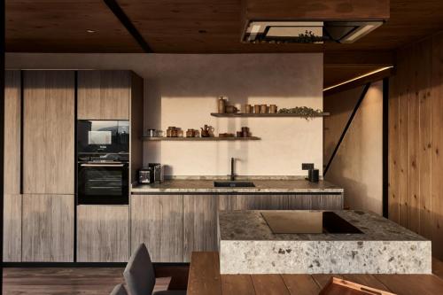 מטבח או מטבחון ב-CasaNevada - La mejor casa de Sierra Nevada - Apartamento de lujo